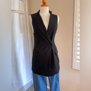 Compagna Longline Single Button Vest Size 55 (Korea) Small (us)